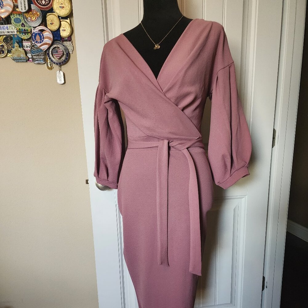 Boohoo - Off the Shoulder Midi Dress NWT